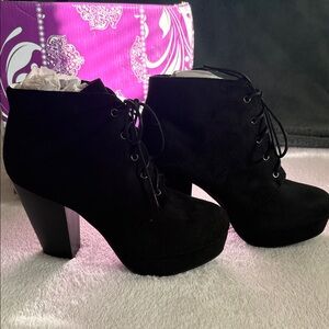 Elegant Black Women's Ankle Boots